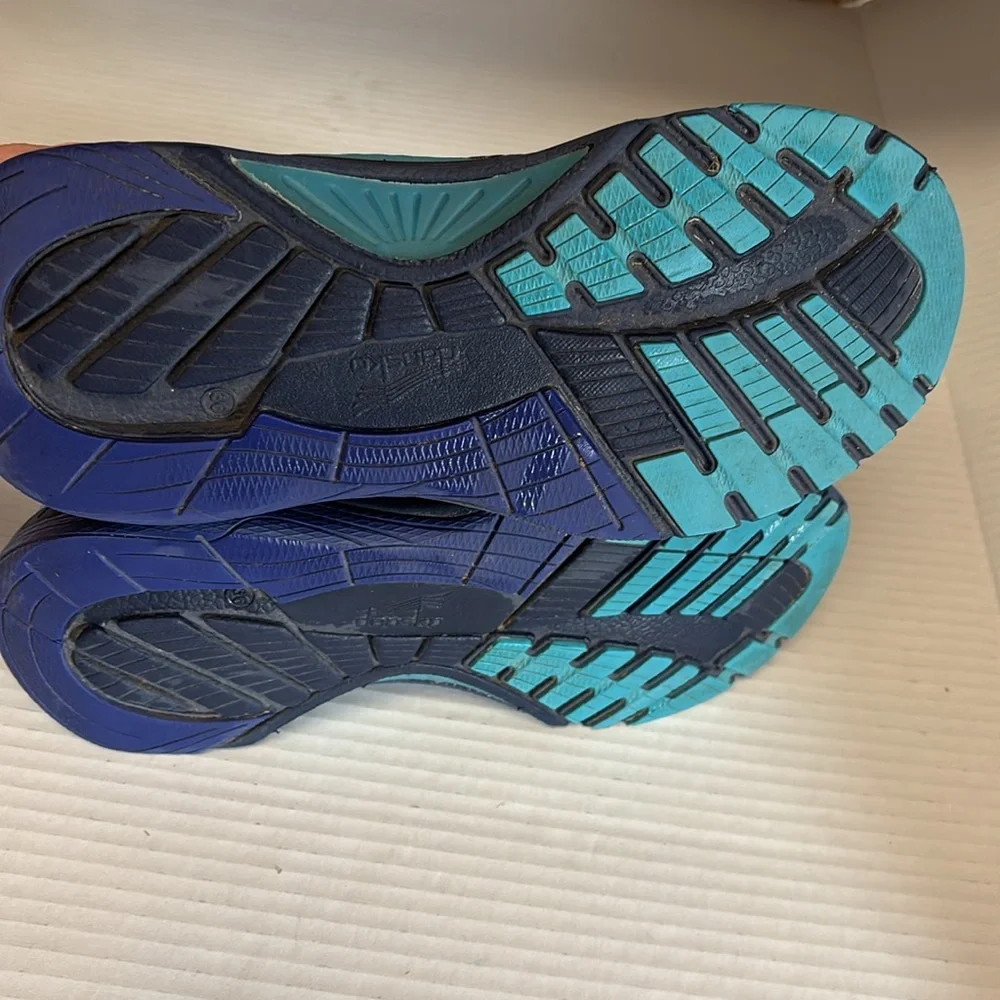 Dansko Blue Sneakers Lace Up Casual Tennis Shoes Women’s Size 6 EU 36 - Picture 9 of 10
